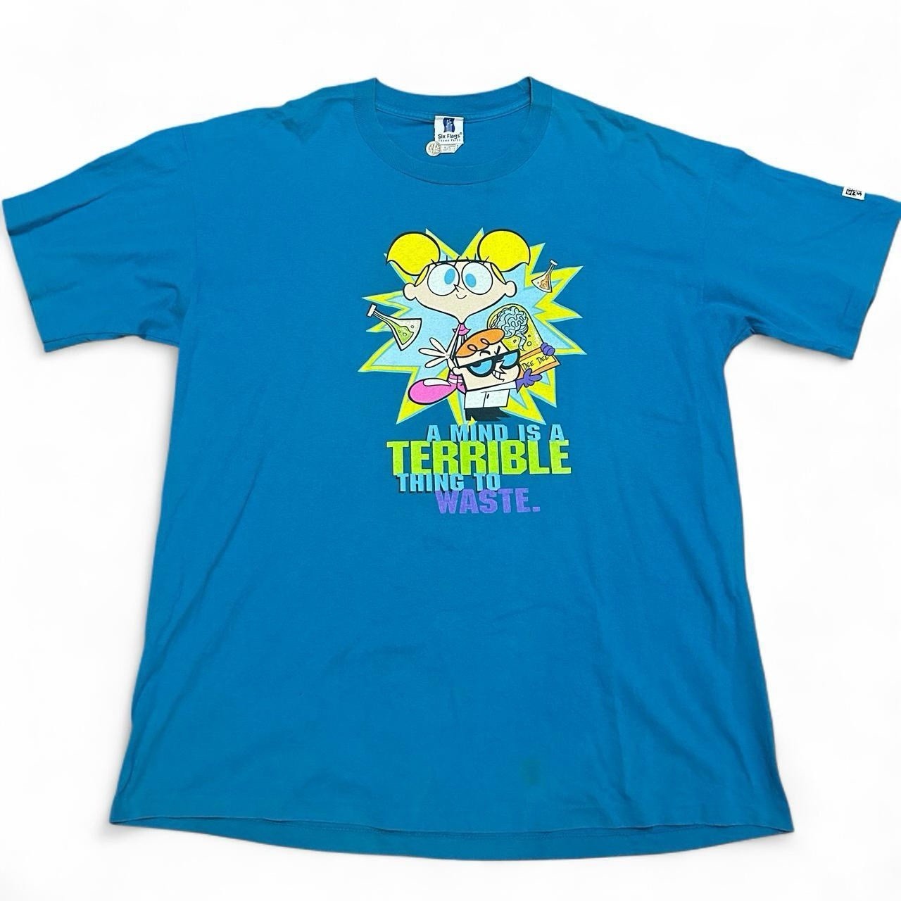1998 Vintage Dexter’s Laboratory Cartoon Network Tee Sz XL
