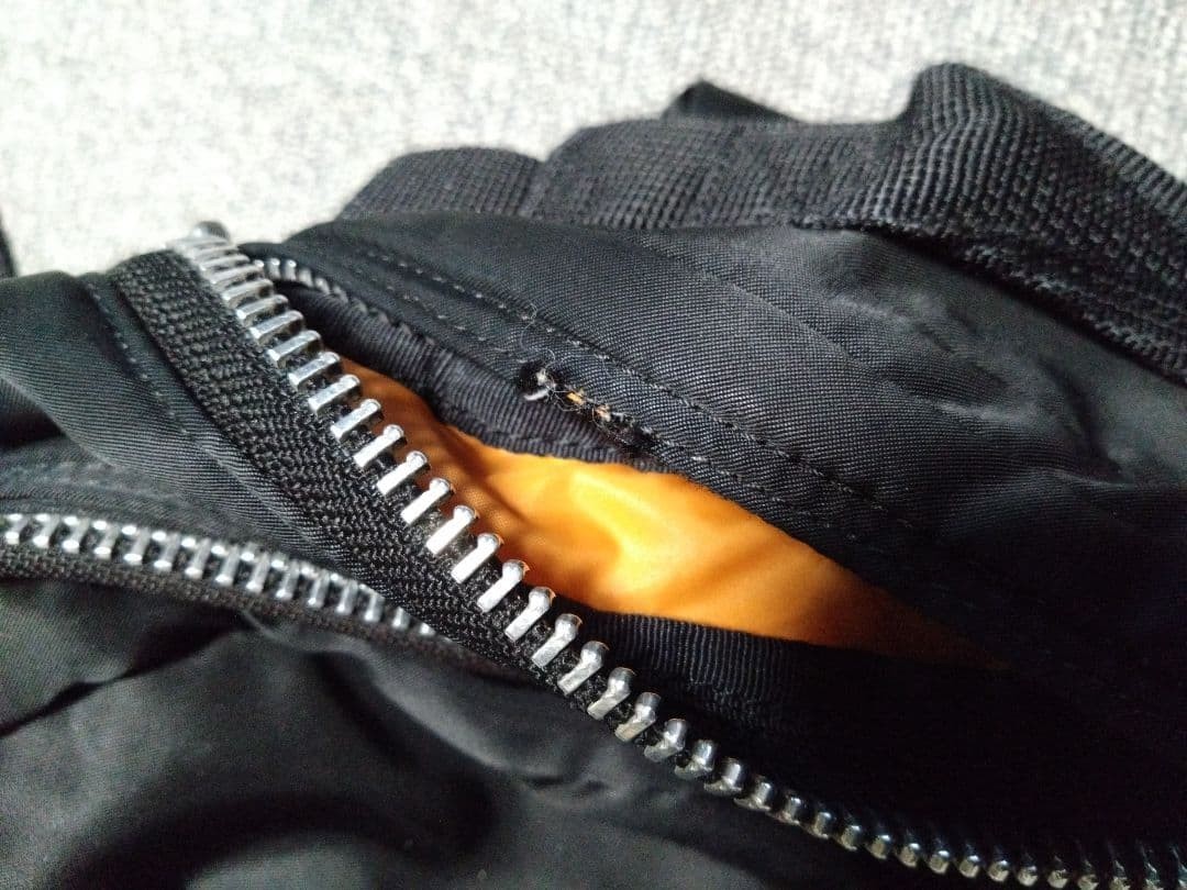 Porter Tanker Nylon Backpack Daypack Black 19.7 x 14.6 x 9.1in From Japan