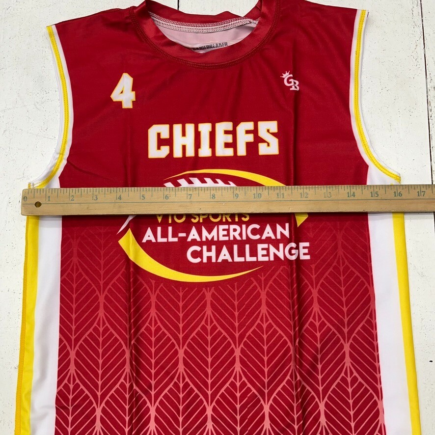 Gamebreaker Red Chiefs VTO Sports Sleeveless Jersey Mens Size Medium