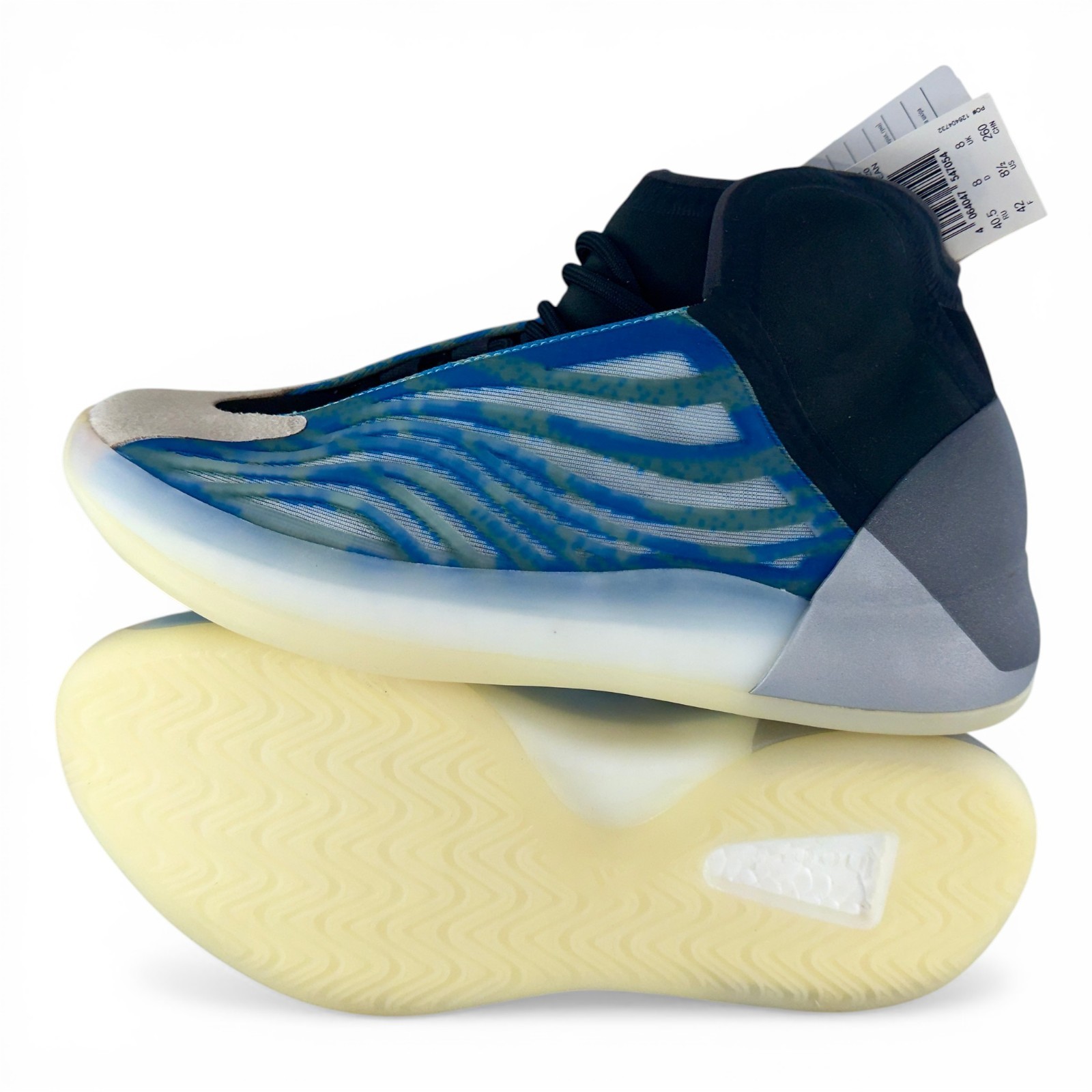 Adidas Yeezy Quantum Frozen GZ8872 Size US 8.5 UK8 EUR42 Blue mens Sneakers