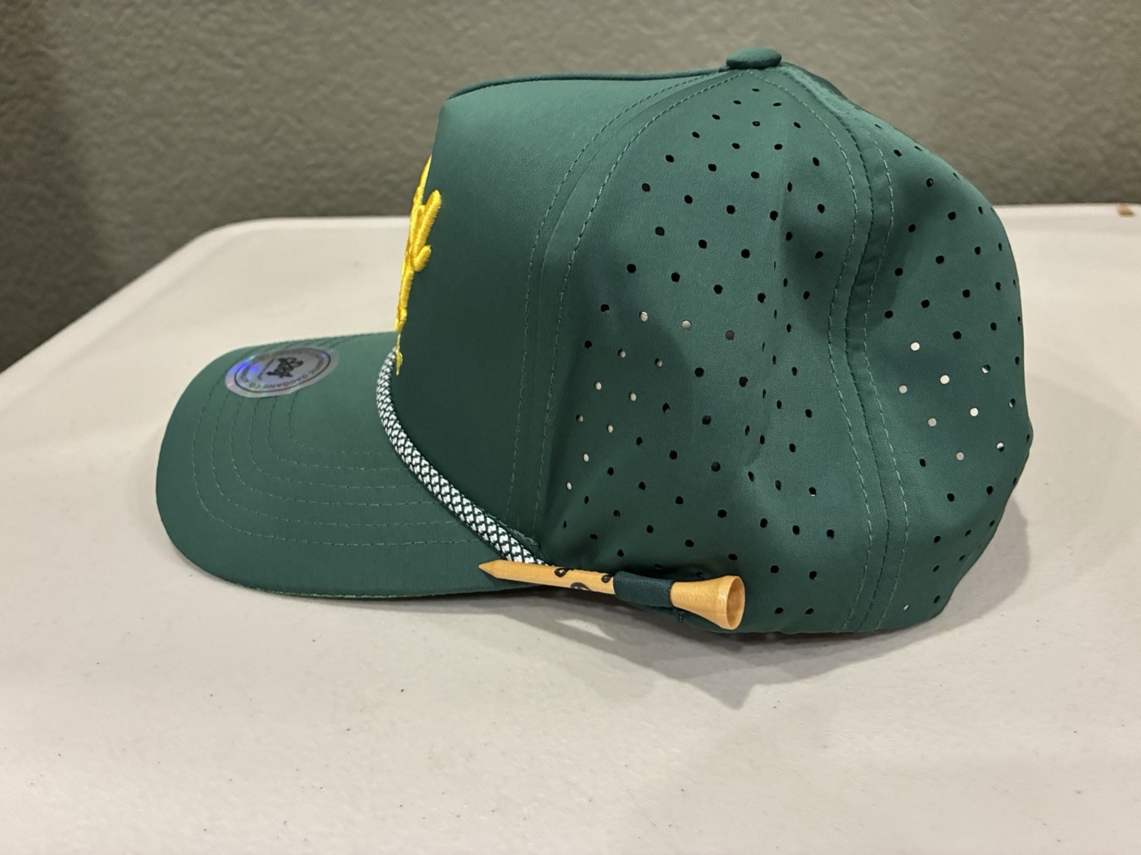 NWT Dad Gang Fairway SnapBack Golf Hat With Tee Green