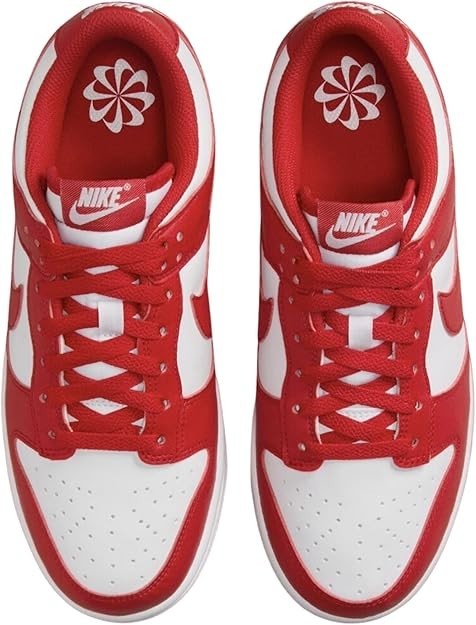 Women’s Nike Dunk Low Next Nature White/University Red-Wht (DD1873 116) Size 7.5