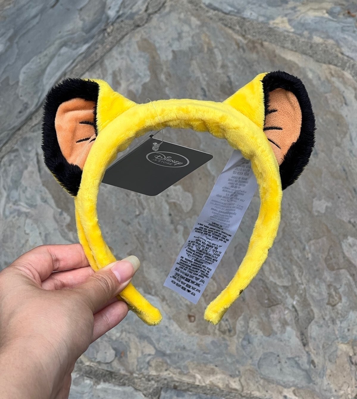 The Lion King Simba Mufasa Taka Disneyland Paris Ears Headband new plush Disney