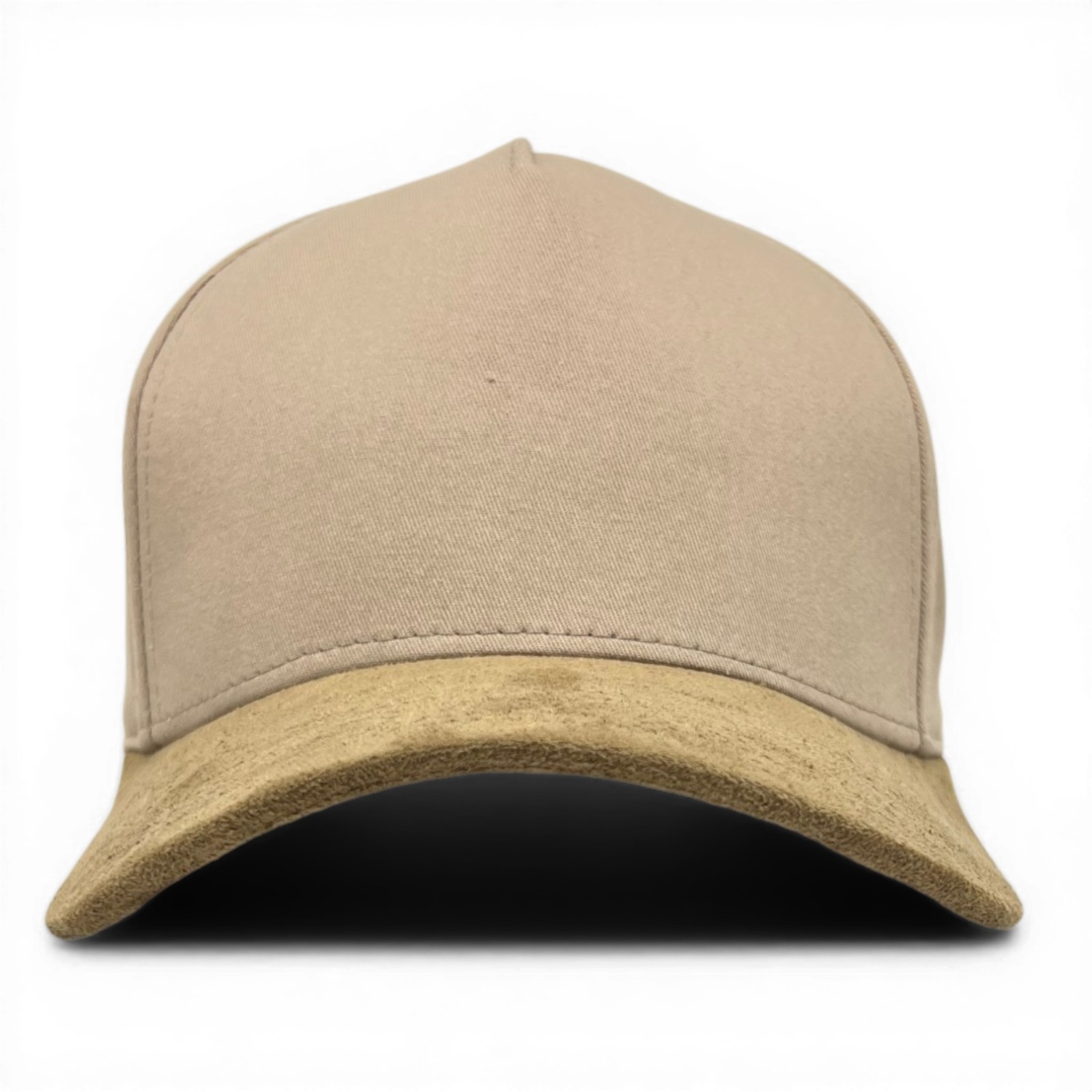 Cotton Baseball Cap Snapback Adjustable Dad Visor Hat Faux Suede Bill Men Women