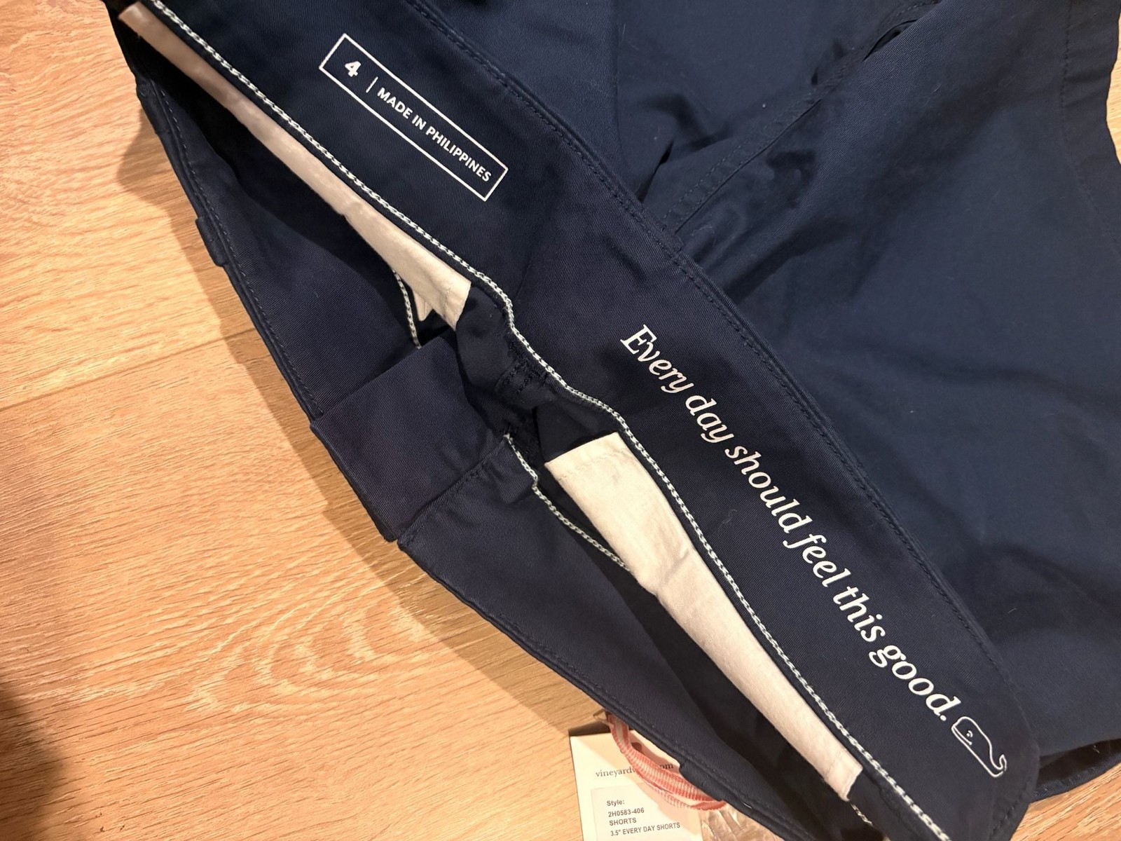 Vineyard Vines 3.5″ Every Day Shorts in Blue Blazer