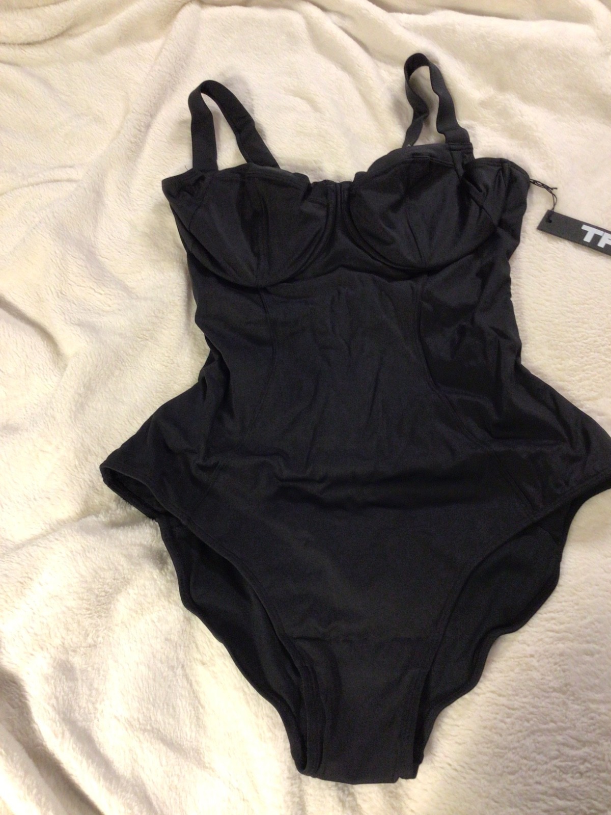 TA3 LIFTY Swimsuit XL REG/LONG NEW Sculpting Shapewear BLACK cup B/C TA3011RL