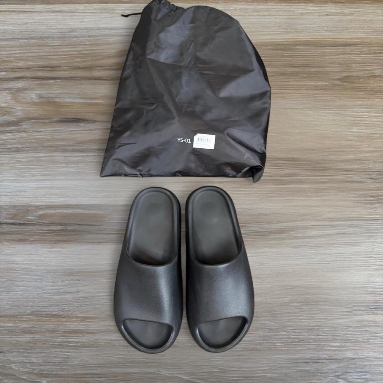 YZY Slide YS-01 Black Mens Size 5-13M BRAND NEW w/ Dustbag