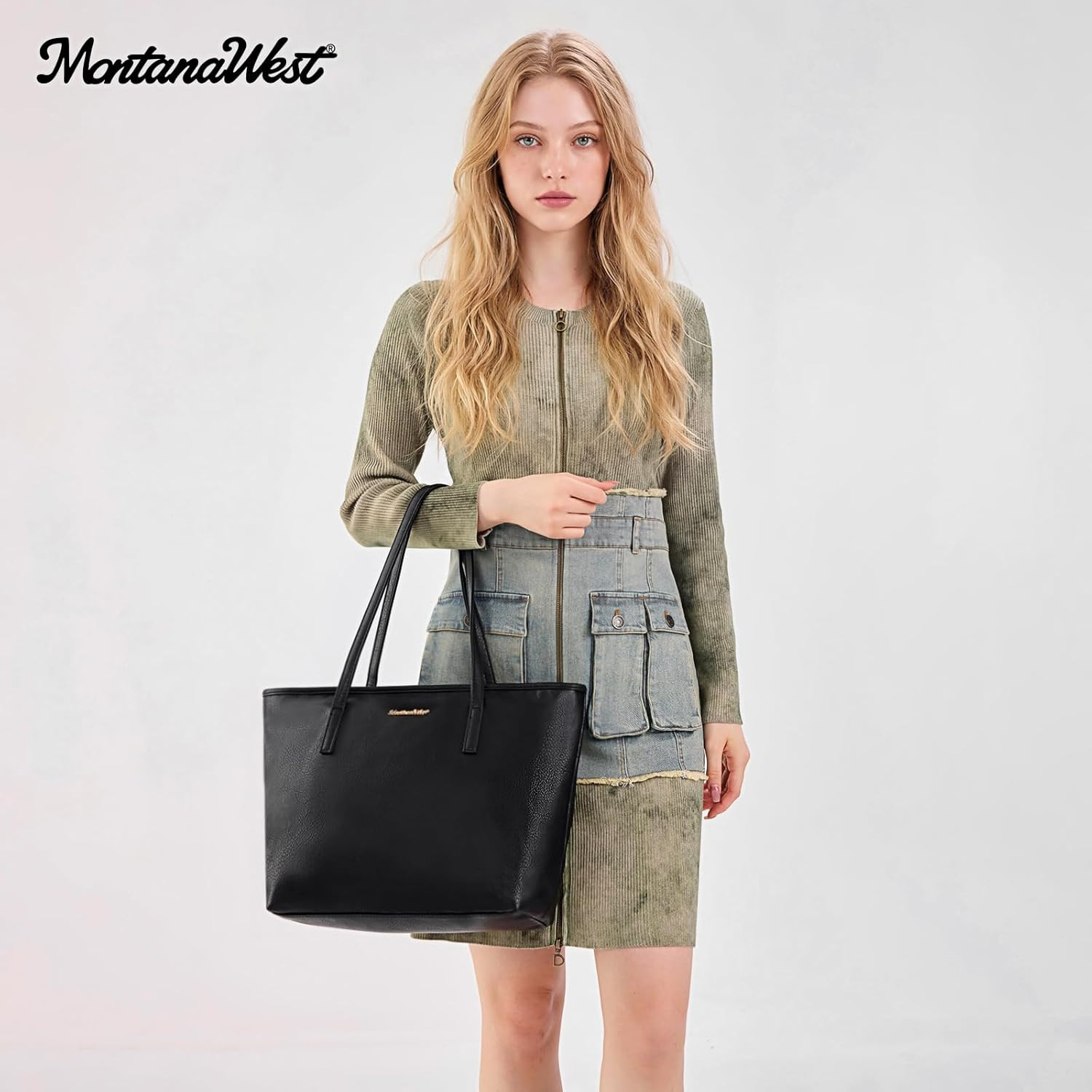 Montana West City Tote Bags Purses and Handbags for Women Causal Bag