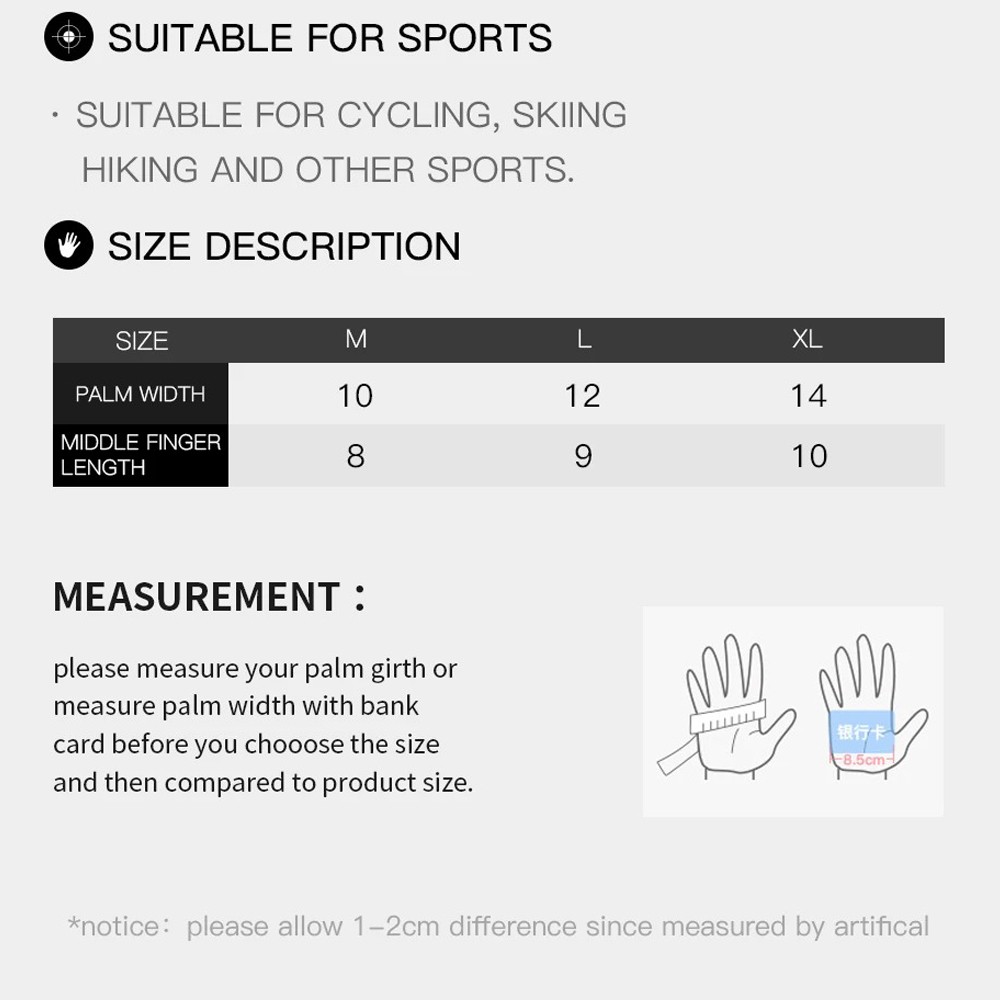 Waterproof Windproof Work Gloves Thinsulate Warm Winter Ski Gloves for Men Women
