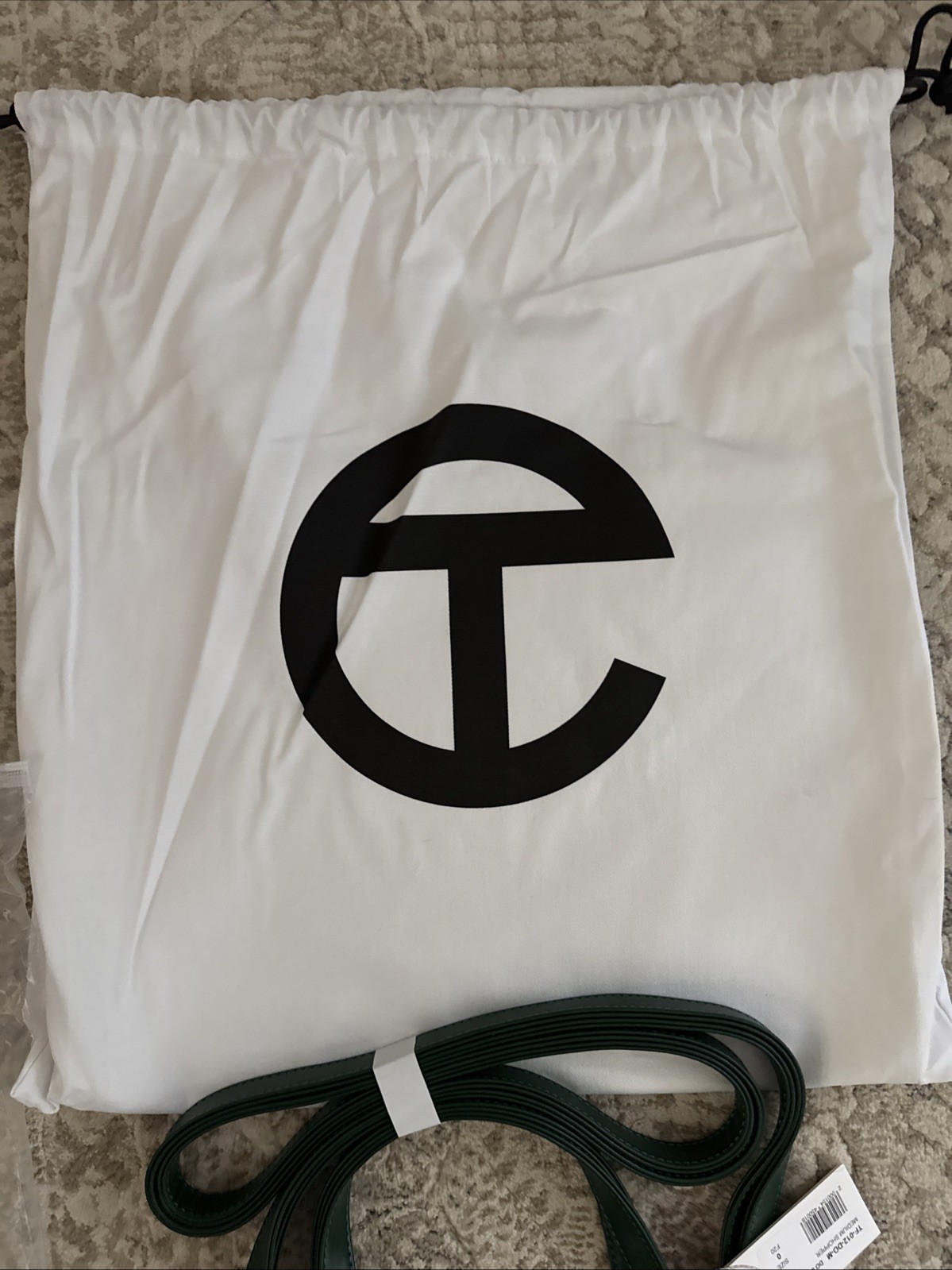 Telfar Medium Shopping Tote Bag Dark Olive Green New $202