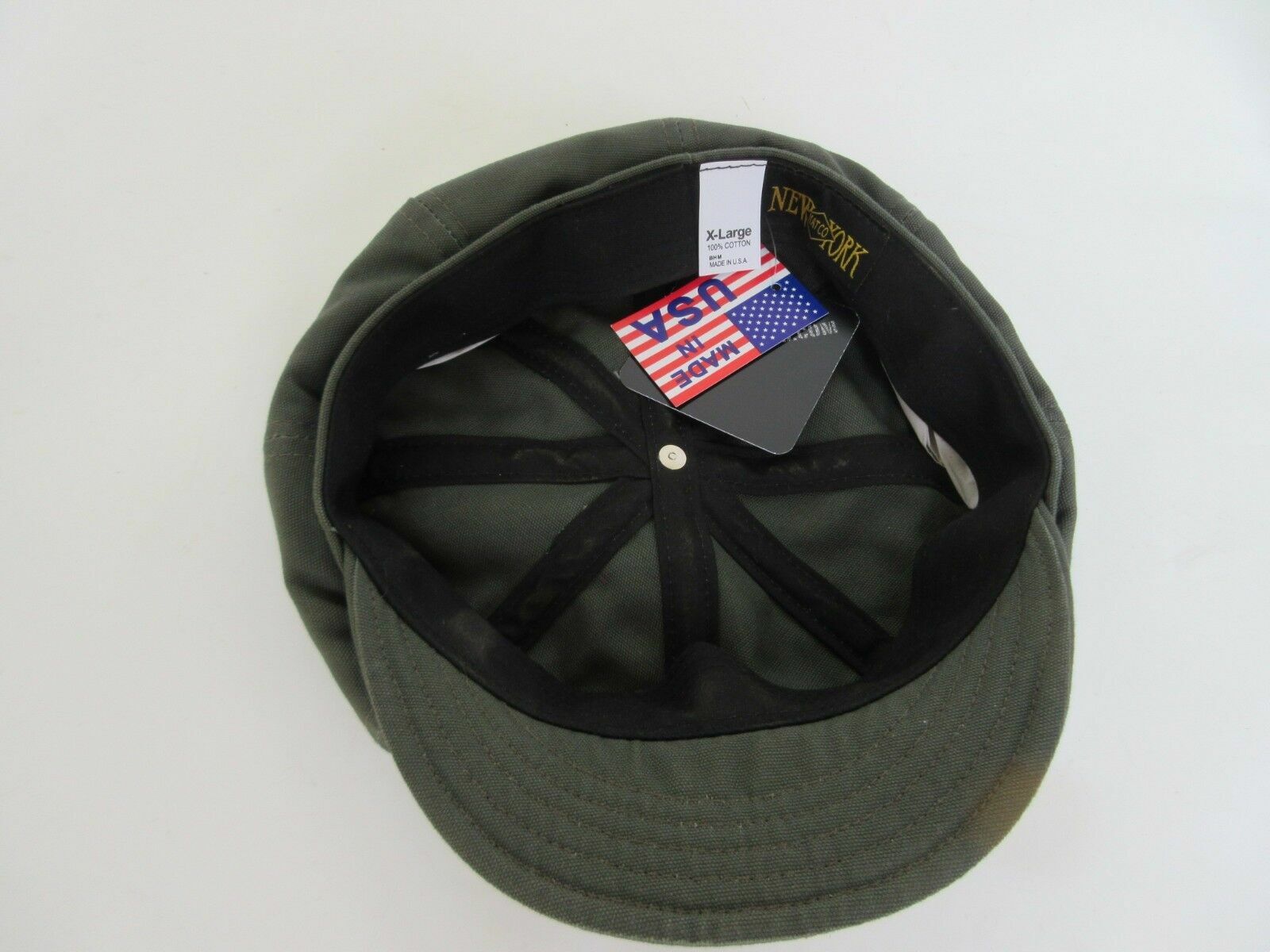 Canvas Fiddler Slugger Spitfire Cap Hot Rod Rockabilly US ARMY Vintage Nose Art