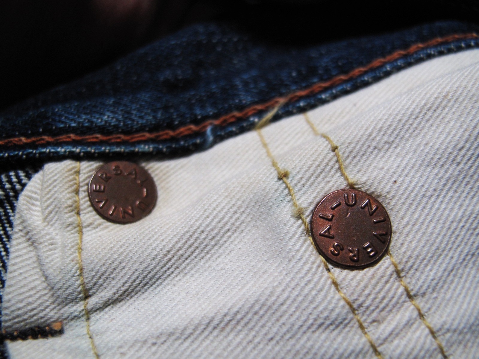HOT VTG Men’s FULL COUNT @ L108 OSAKA 5 SELVEDGE JAPAN Jeans 27 x34 (*Fit 26×29)