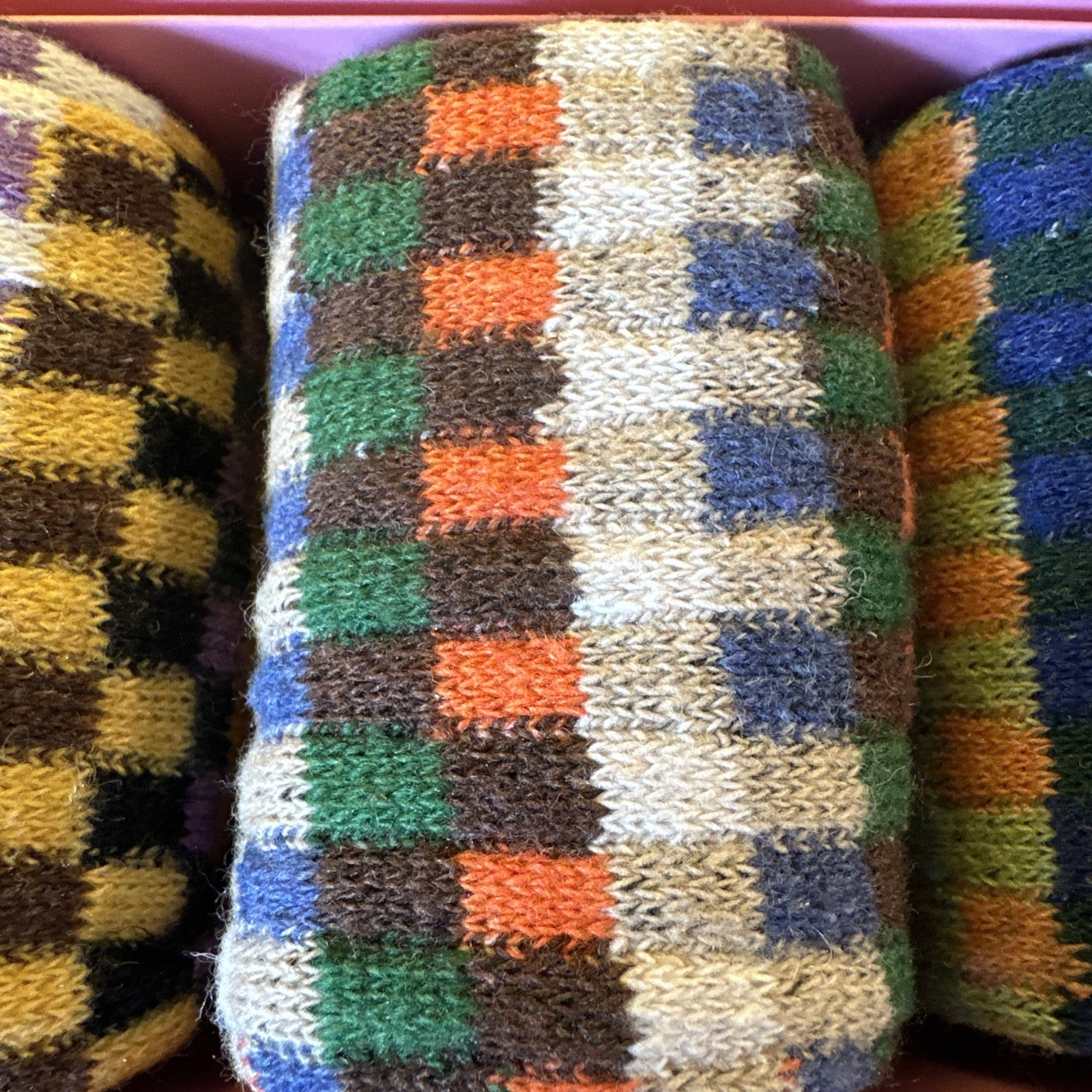 OKISS socks 4 piece multi color thick crew socks women New in box