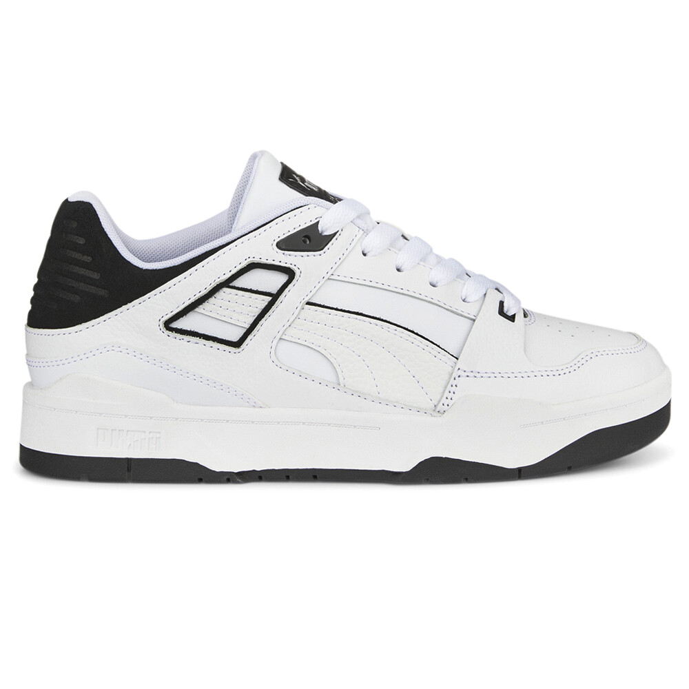 PUMA Slipstream Lace Up Mens White Sneakers Casual Shoes 38854901