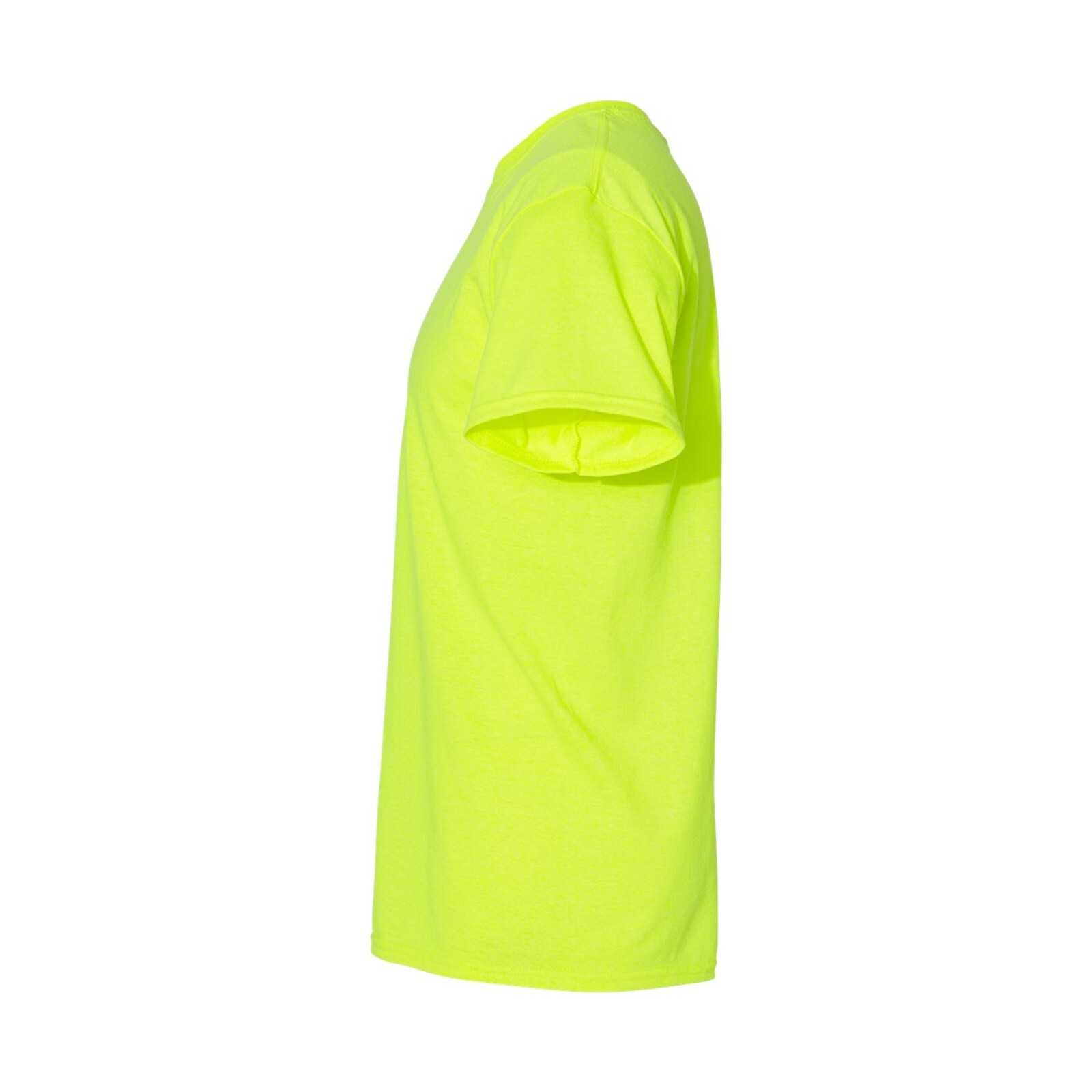 Safety Green Shirts Hi Vis Short-Sleeve Workwear 50/50 cotton/polyester Pack-6