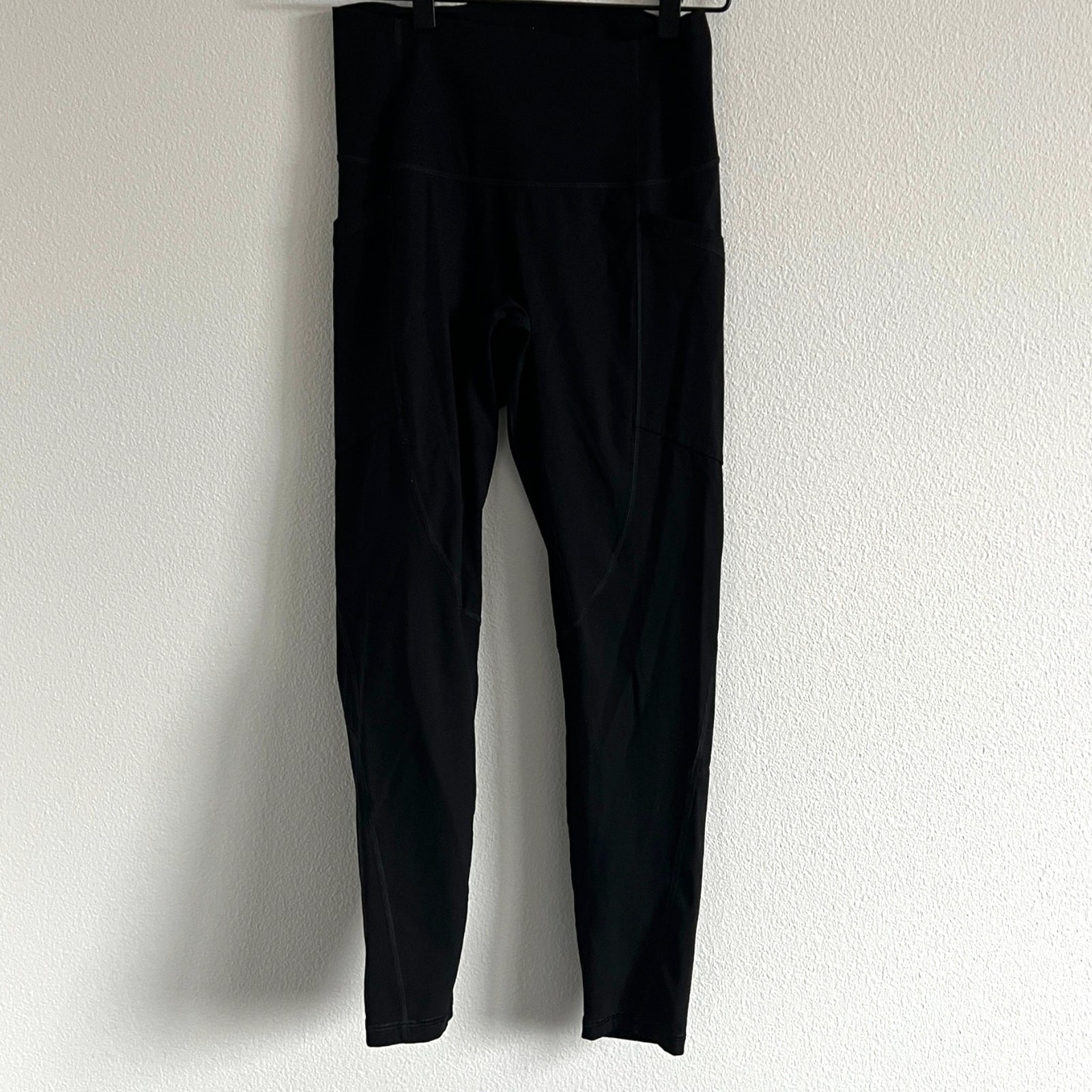 Everlane The Perform Black High-Rise Side Pocket Legging S Soft Sport Clean Girl