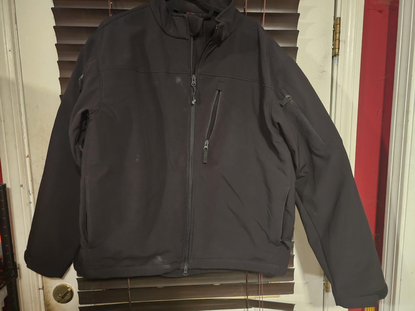 UNDERTECH UNDERCOVER Conceal Carry Tactical Jacket Size XXL Softshell, Cuff Keys