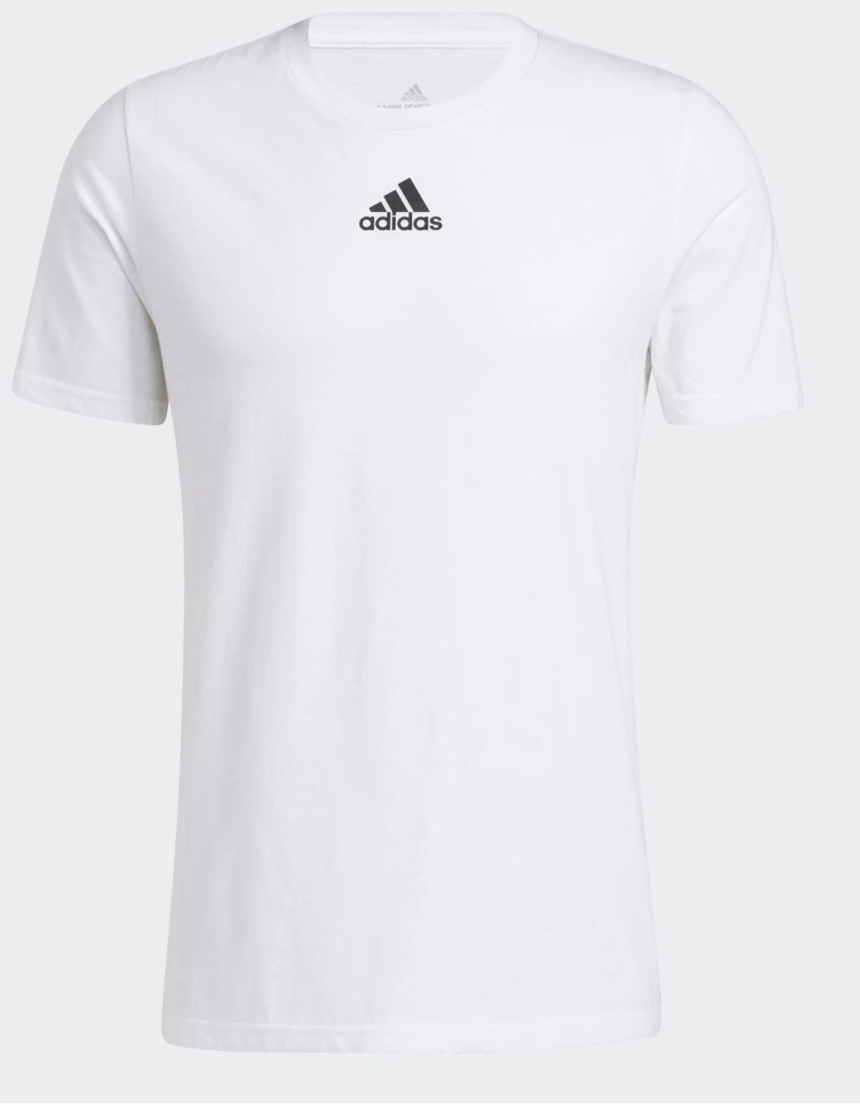 adidas Cotton Amplifier Tee Short Sleeve White EK0172 Men’s Size 2XL – NWT