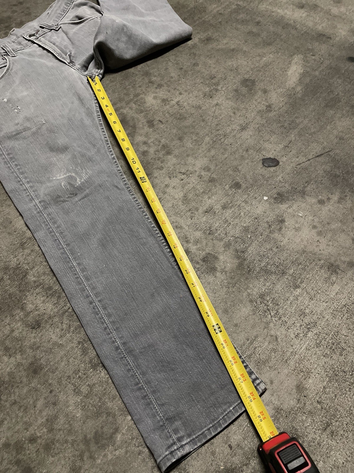 Levi’s 511 Engineered Jeans Vintage Grey Wash 33 Jeans