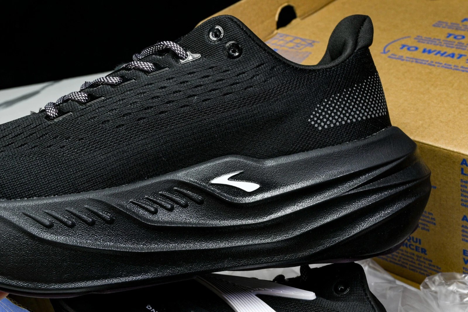Brooks Glycerin Max Black Men size 8.5