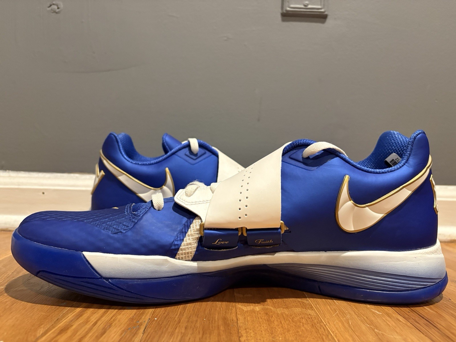 Size 16 – Nike Zoom KD 4 The Real MVP – Hyper Royal FZ3540 400
