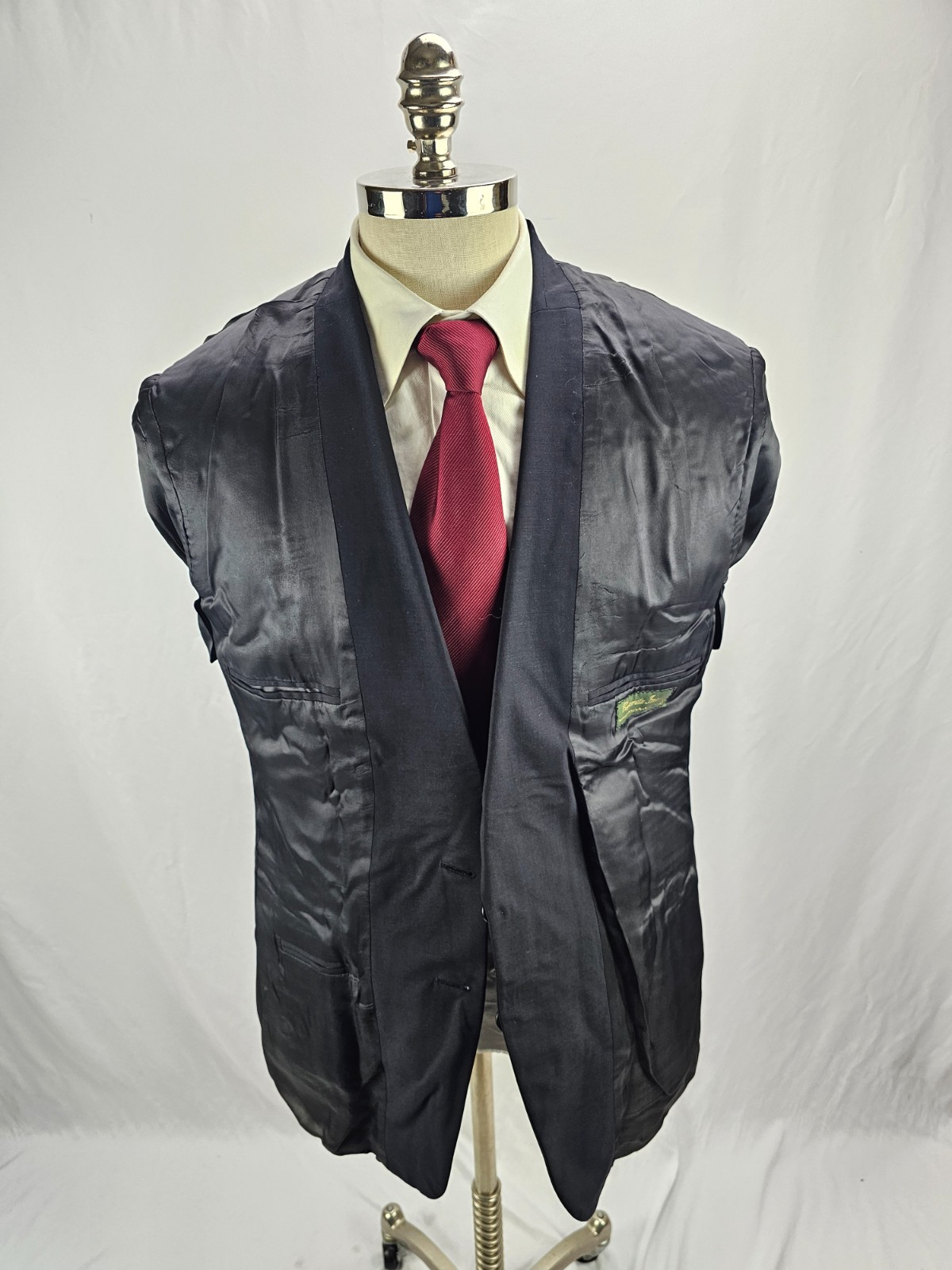 Corporate Image by Tom James Men’s Blue Wool Blazer Jacket 40R