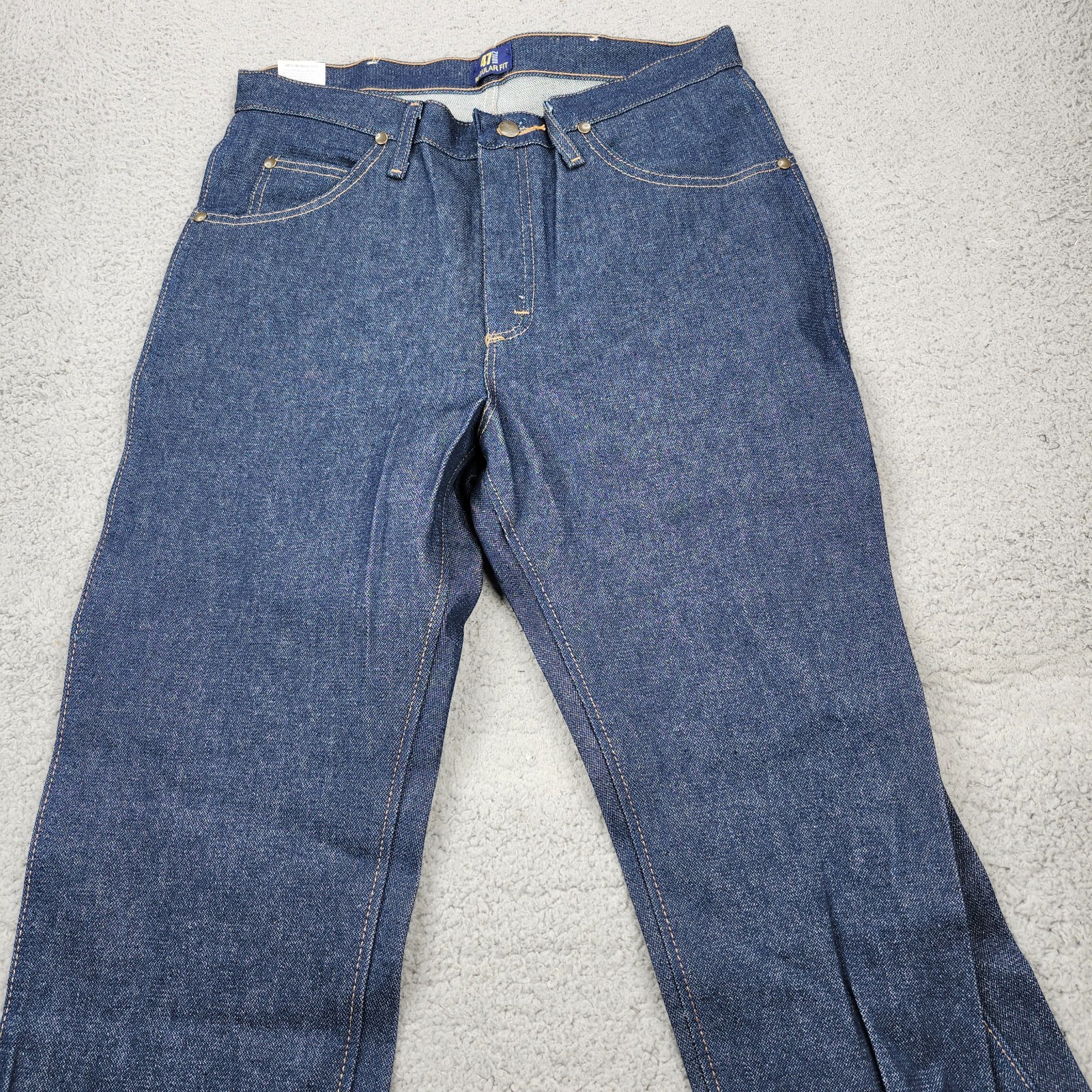 Wrangler Jeans Mens 33×38 Blue Cowboy Cut Denim Western Rodeo 47MWZ NEW NWT
