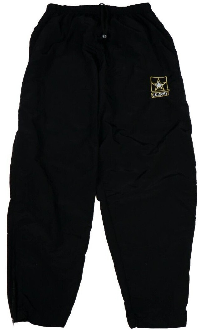 FEMALE US Military APFU Pants Army Black Gold PT Physical Fitness Pants Trousers