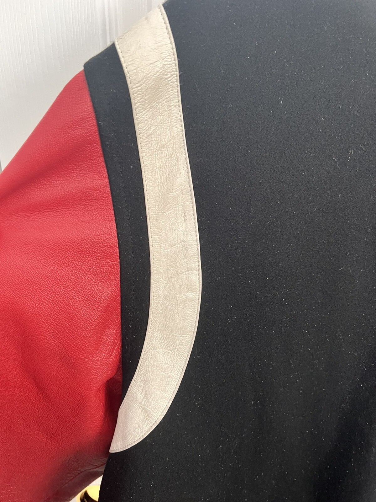 Vintage 2005 Rolling Stones Varsity Jacket Men’s XXL Leather Wool Reversible