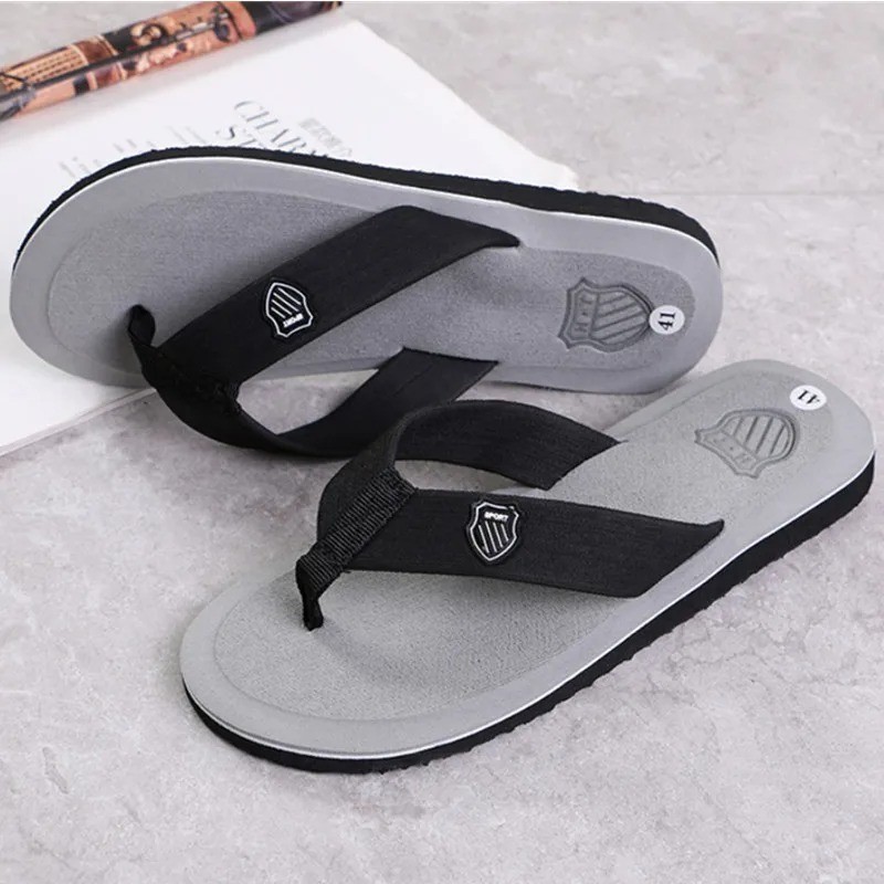 Mens Flip Flops Thong Sandals Shower Beach Slider Slip On Summer Casual Slipper