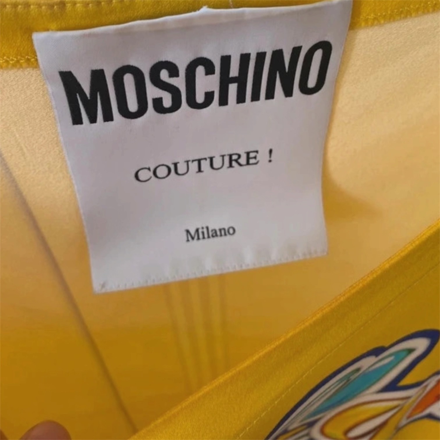 Moschino Dandy Candy Candy Crush Long T-shirt Dress Y2K