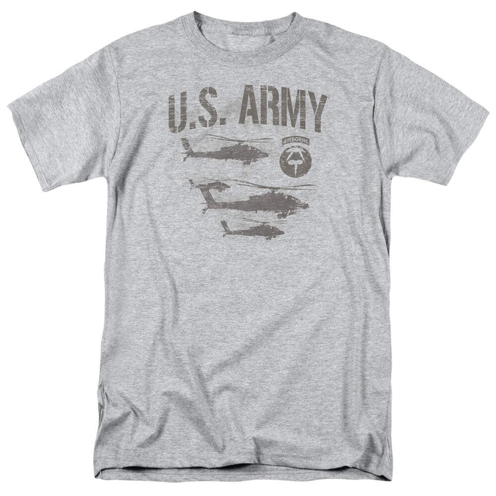 Army Airborne Licensed Adult Unisex T-Shirt Regular Fit Tee SM-5X