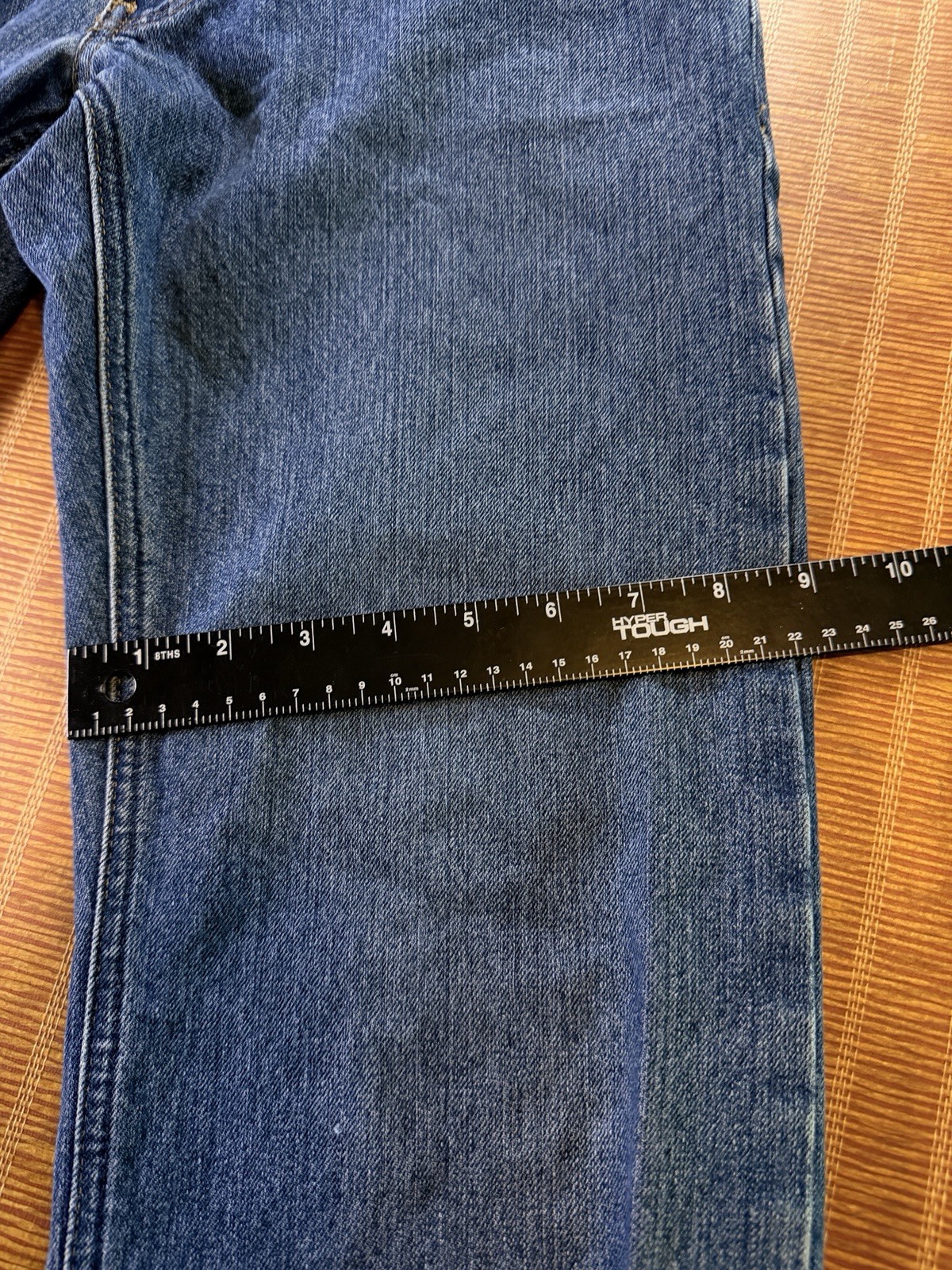 Ariat Rebar M4 Relaxed Boot Cut Jeans Men’s 28/30 Blue Durastretch Edge[H-144]