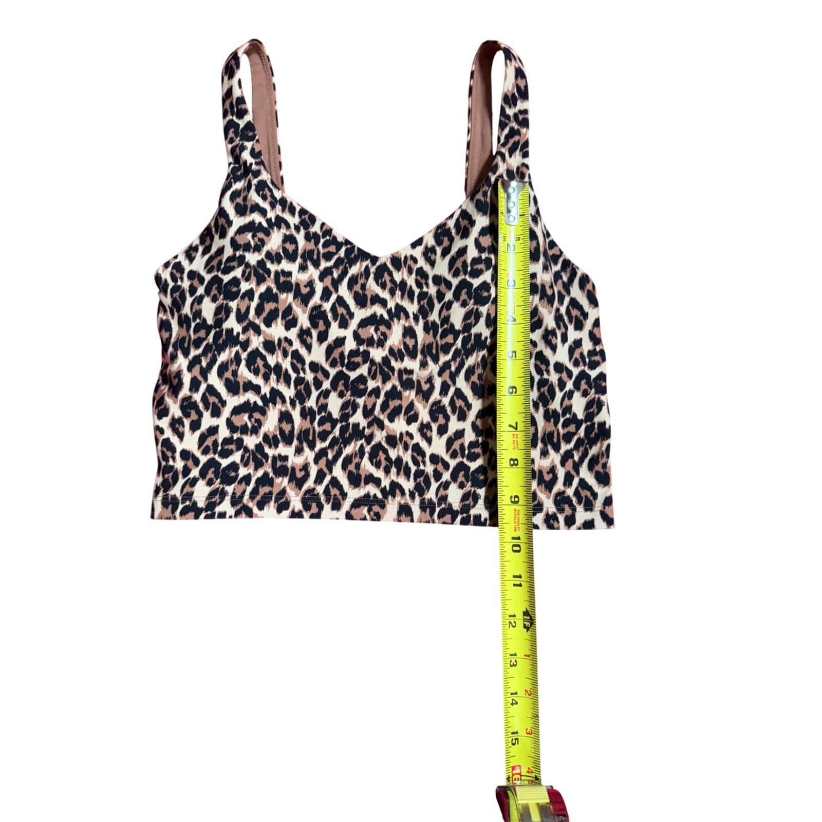 Aerie Leopard Print Crop Top V-Neck Tank Animal Pattern. Offer welcomed ✨
