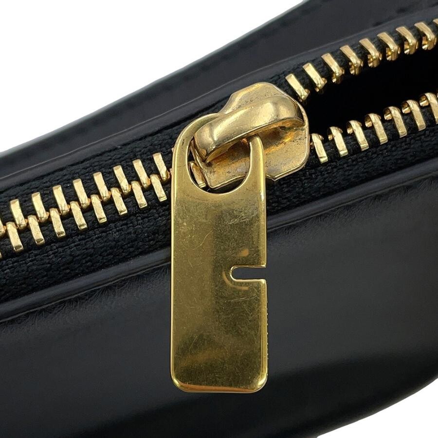 Burberry Black Leather Shield Sling Mini Shoulder Bag Charm 8077580