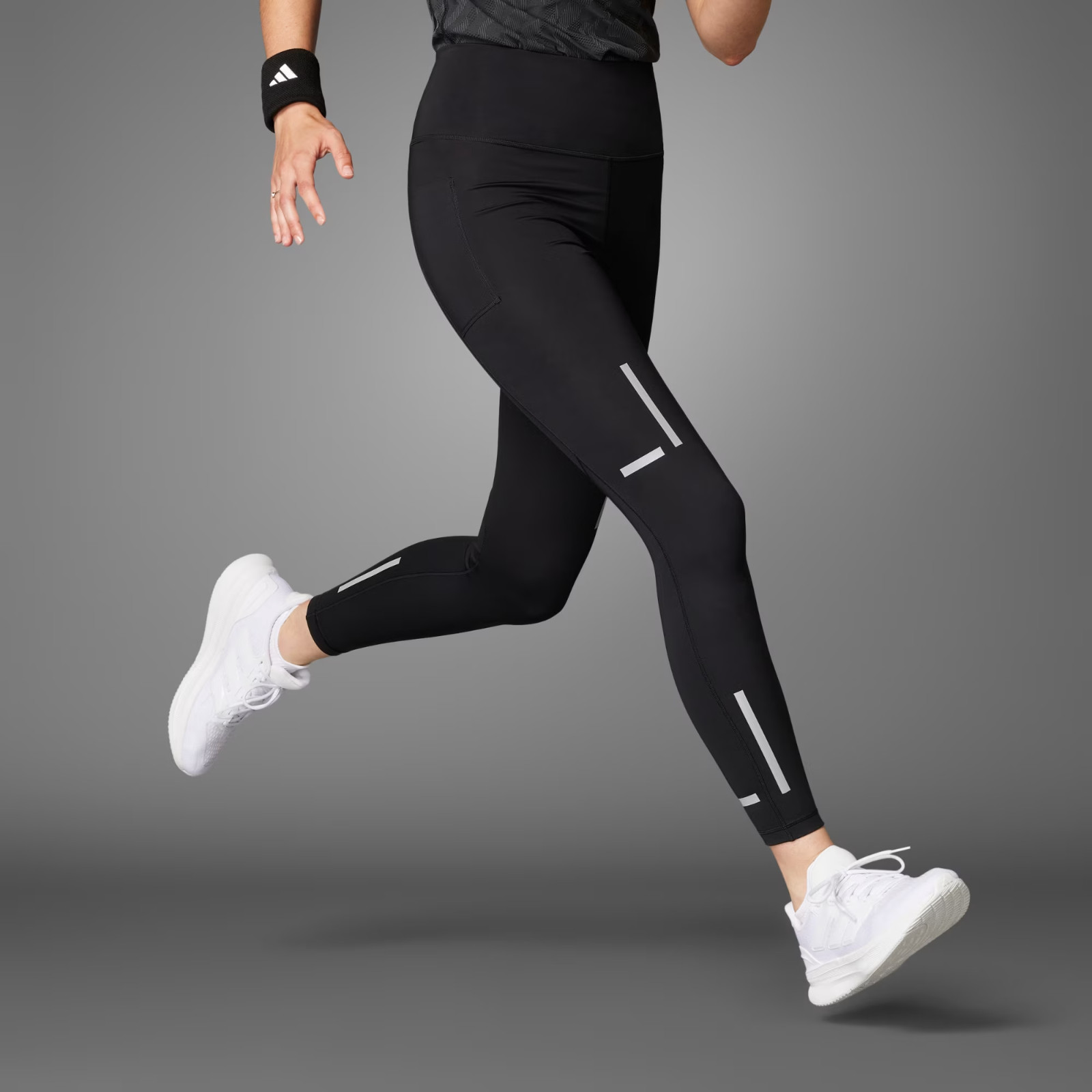 RARE Adidas Ultimate Reflective 7/8 Running Leggings Women’s Size S JN6083 NWT