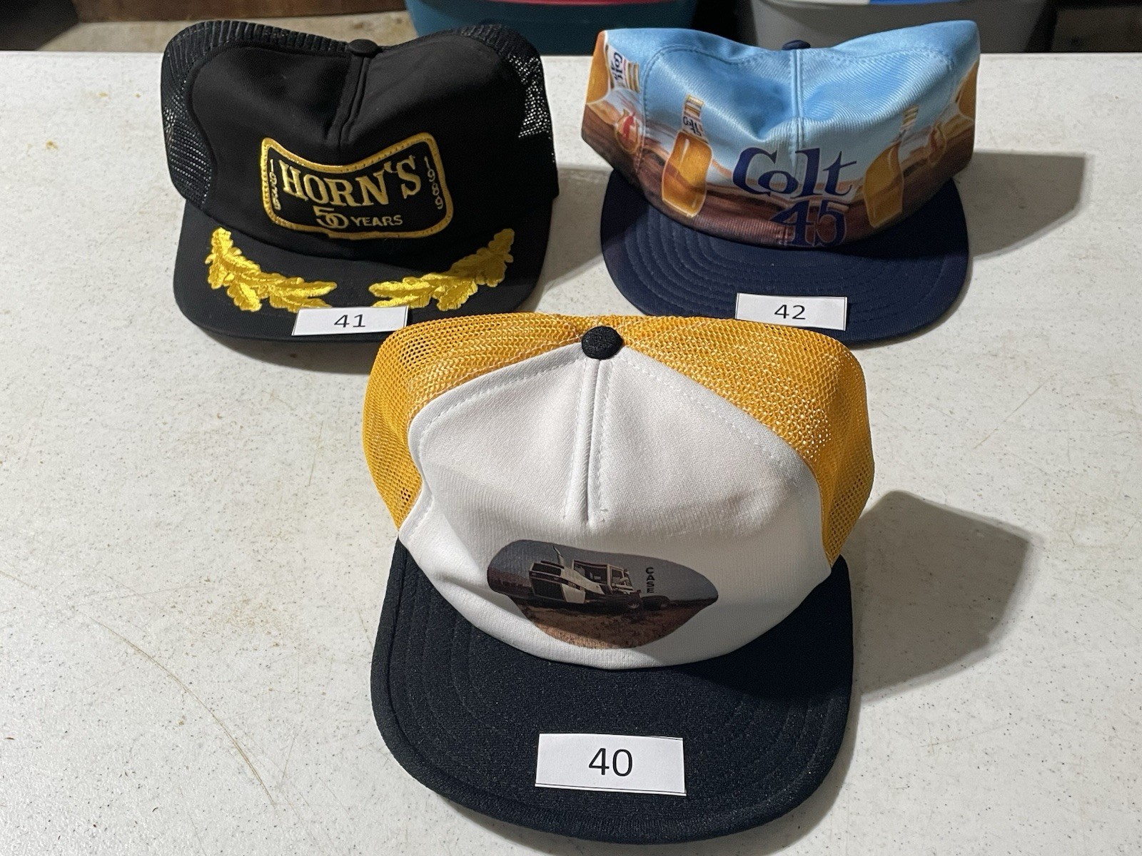 1 Vintage Feed + Advertising Trucker Hat. K-Brand, Louisville, + Others-You Pick
