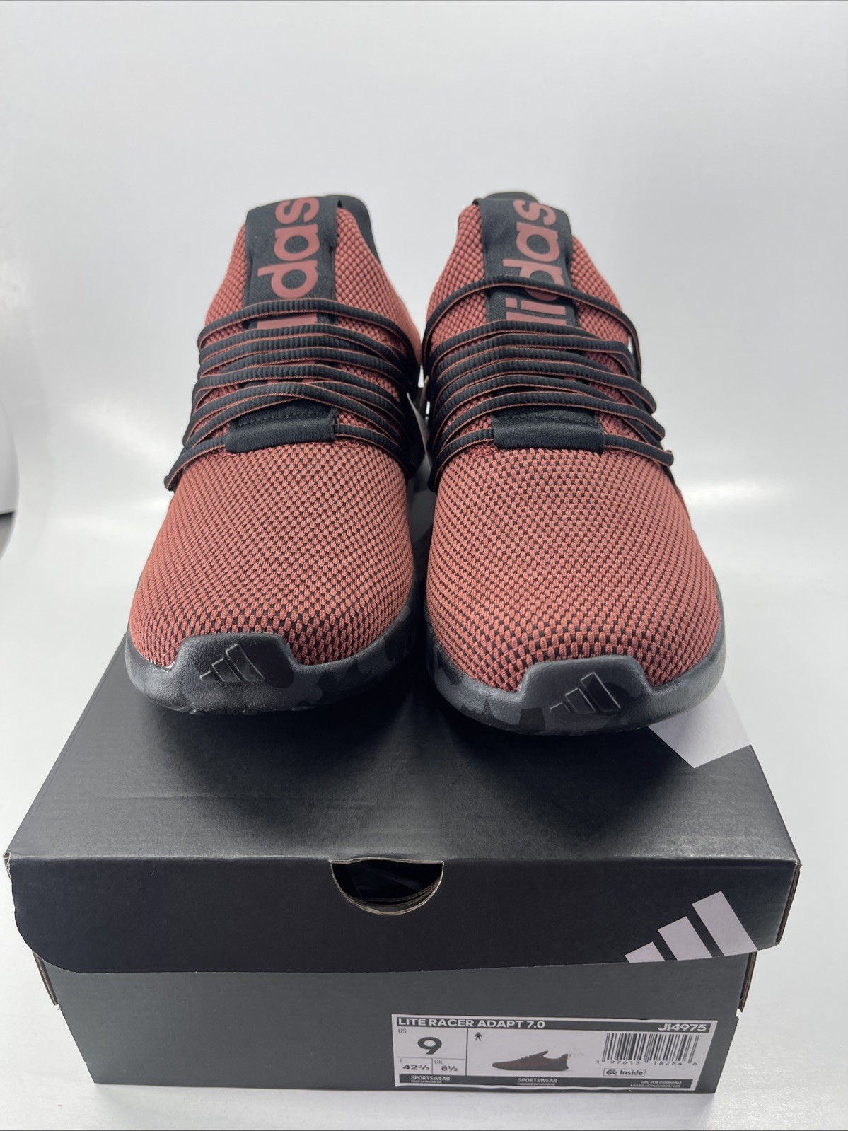 Adidas Lite Racer Adapt 7.0 Cloud Foam Mens Size 9.0 Red