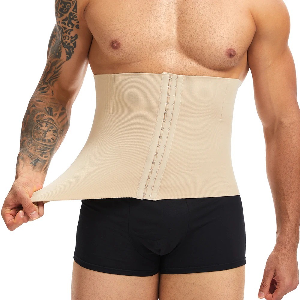 Men Waist Trainer Cincher Body Shaper Tummy Control Sports Belt Slimming Girdle