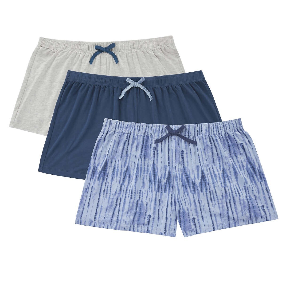 Jane and Bleecker Ladies’ Sleep Short, Blue Size Small (3 pack) – NWT