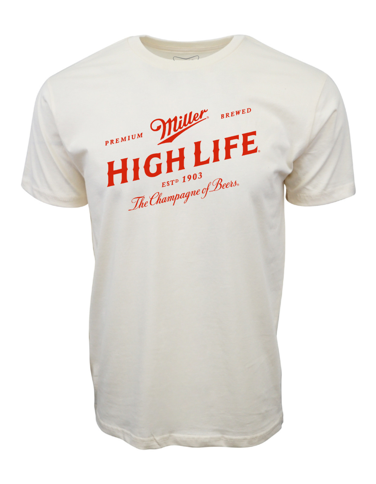 MILLER HIGH LIFE ESTABLISHED GRAPHIC T SHIRT