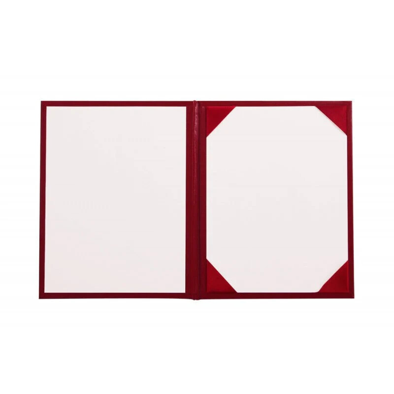 Red Imprinted Diploma Cover – High School Diploma Covers