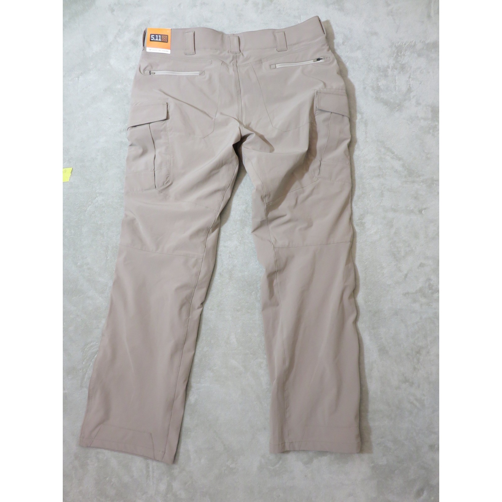 5.11 Tactical Icon Pants Kangaroo Tan 38×34 Flex-Tac Ripstop Cargo 74465