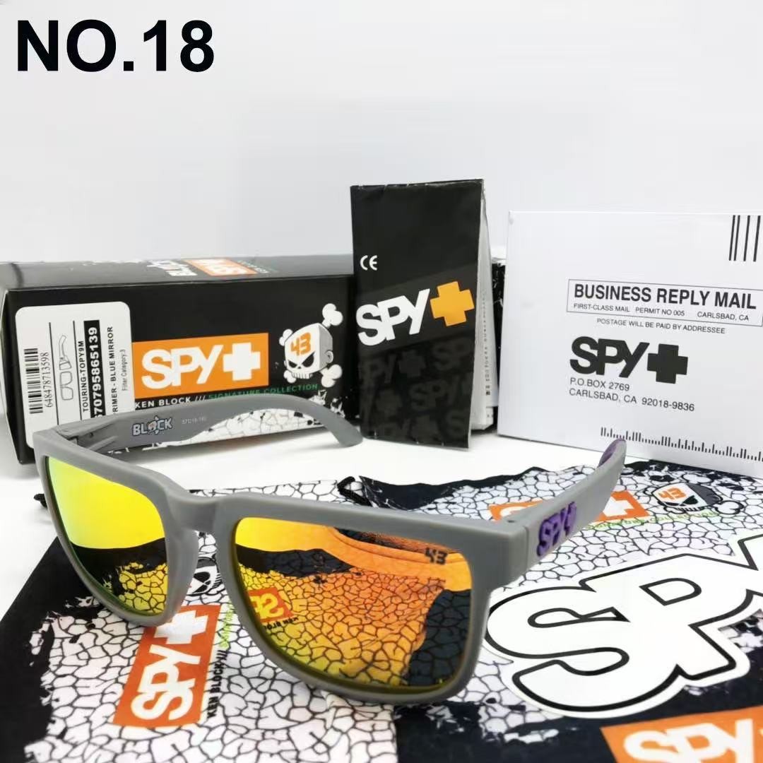 New Spy Polarized Sunglasses Men Classic Ken Block Unisex Square Original Box.