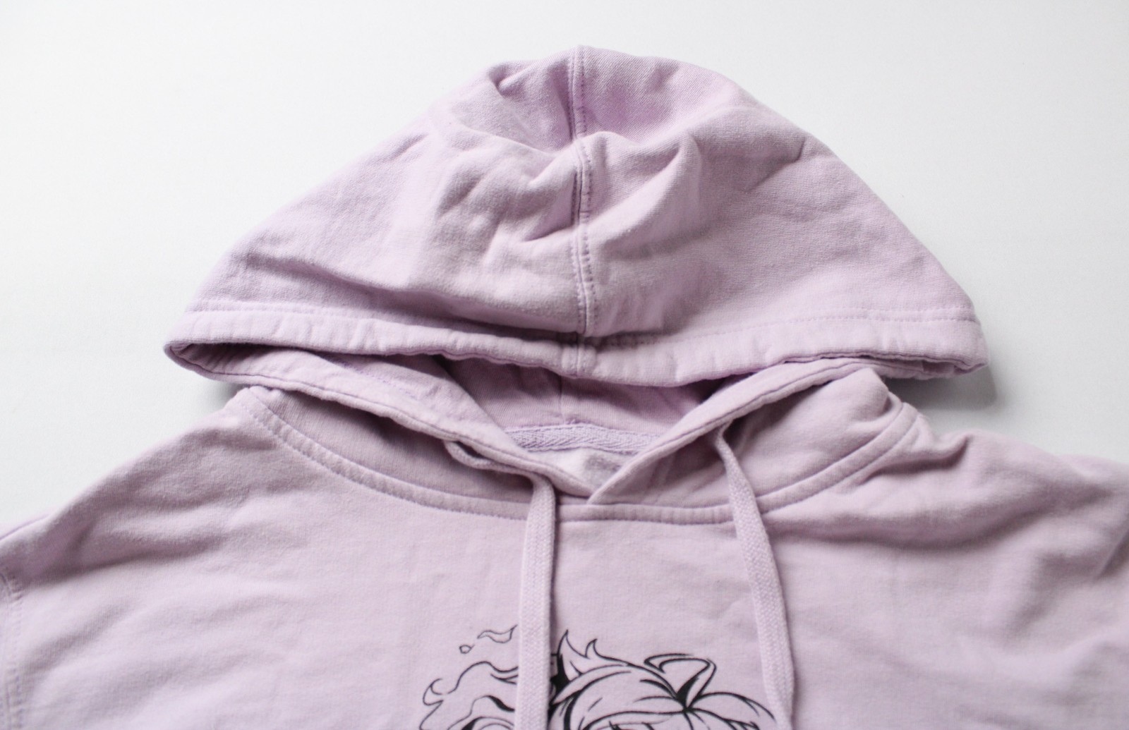 BD x RWBY Women’s Graphic Print Cropped Pullover Hoodie WR4 Purple Small