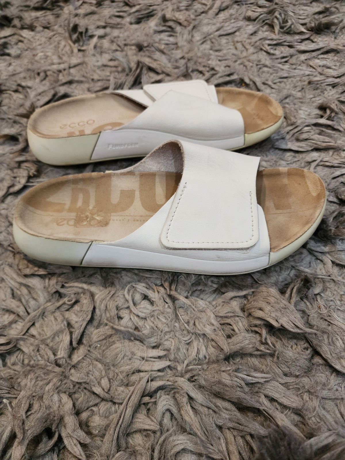 Sandalias Ecco G 2ND Cosmo De Cuero 39 Portugal 20680301002 White
