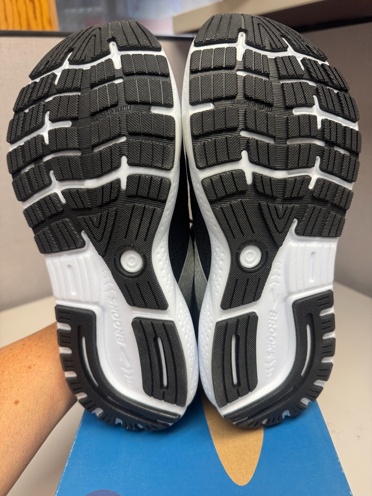 Brooks Women’s Ghost 16 Black Grey White Med Width Multiple Sizes