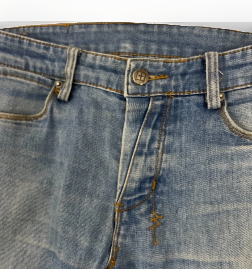 KSubi Jeans Van Winkle Exit Dust Blue Mens 30″ Skinny Fit Stretch Street