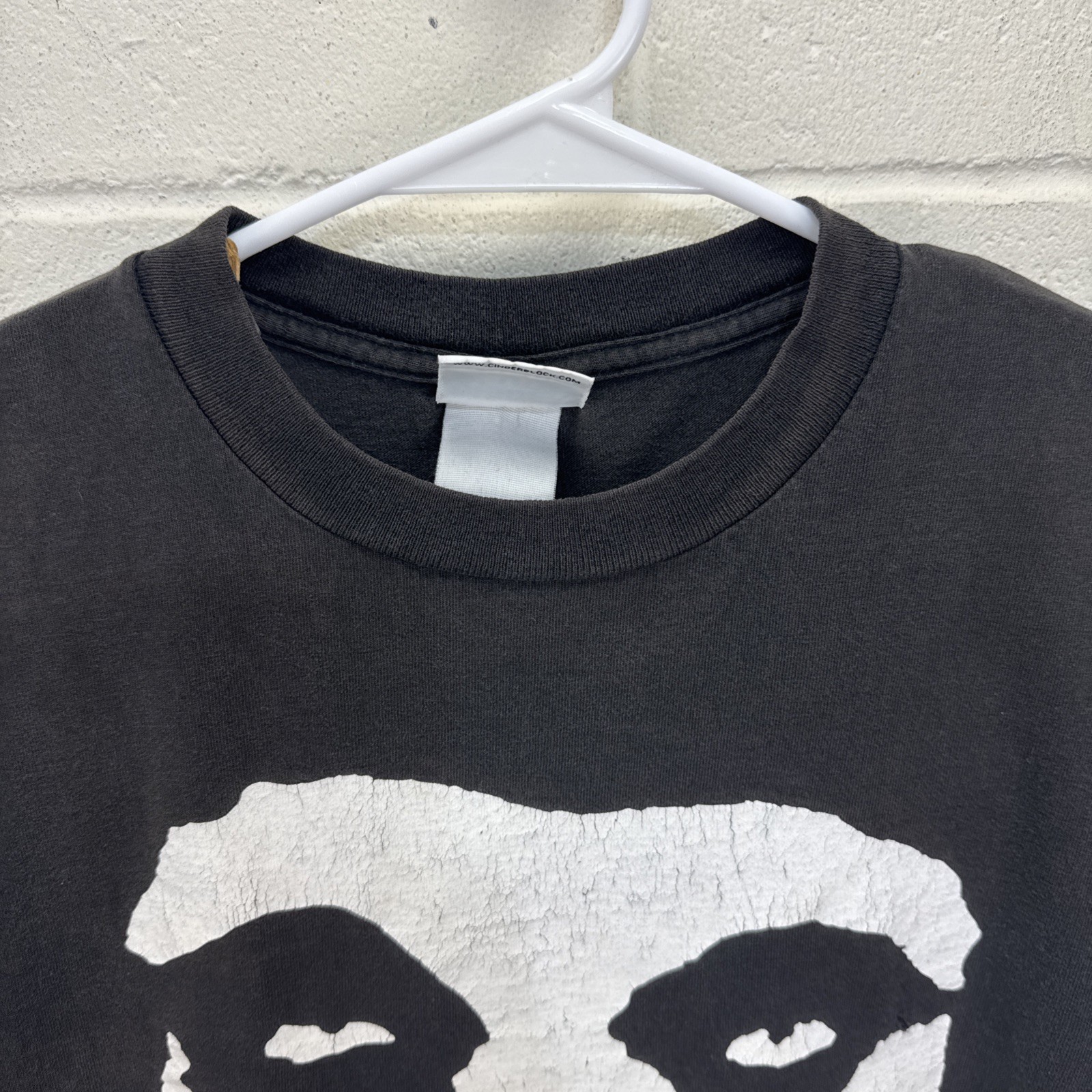 Vintage The Misfits 2001 Skull Horror Punk Rock Band Black M Graphic T-Shirt Tee