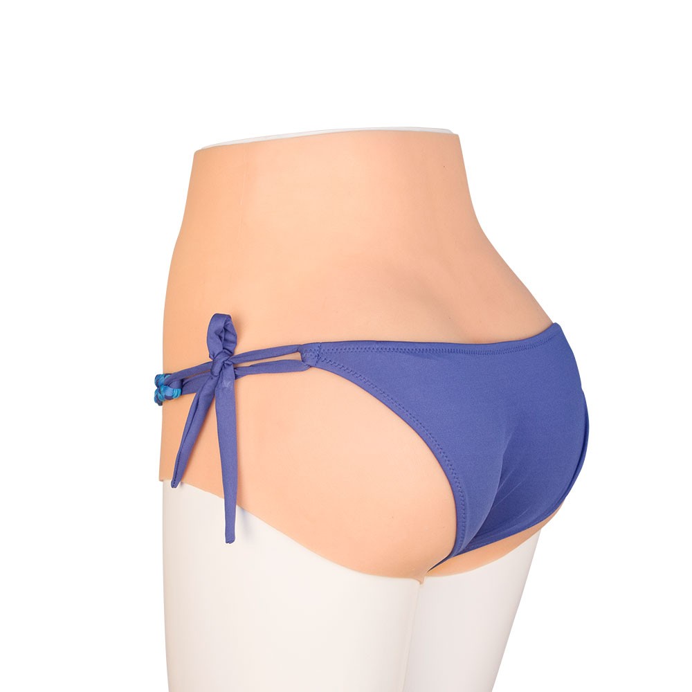 Silicone Breast Forms+Silicone Fake vagina Panties For Transgender Crossdresse